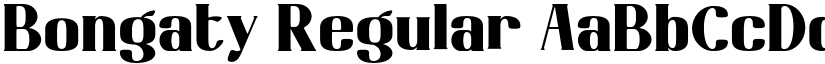Bongaty font download