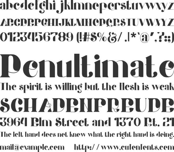 Honey Butterfly font preview