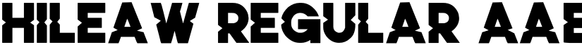 hileaw Regular font