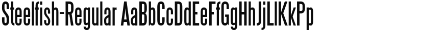 Steelfish-Regular font