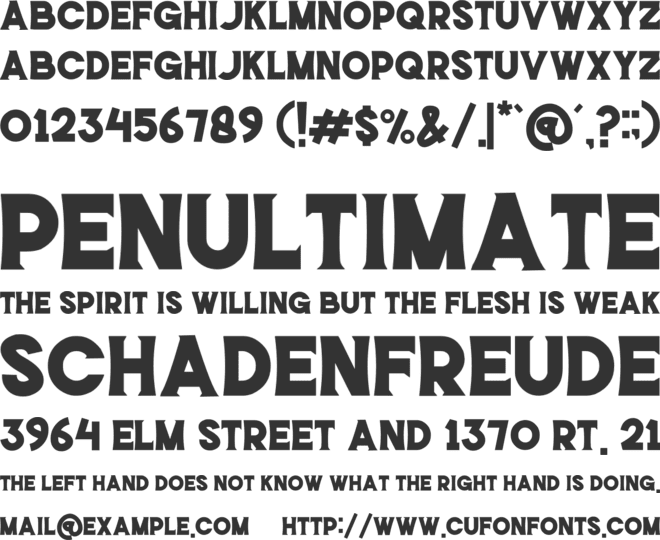 mellotir font preview