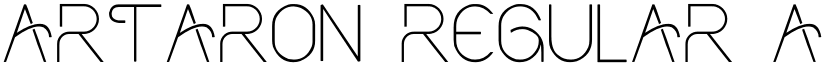 artaron Regular font