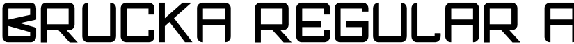 BRUCKA Regular font
