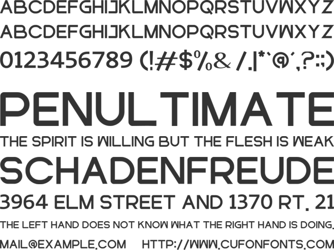 omaner font preview