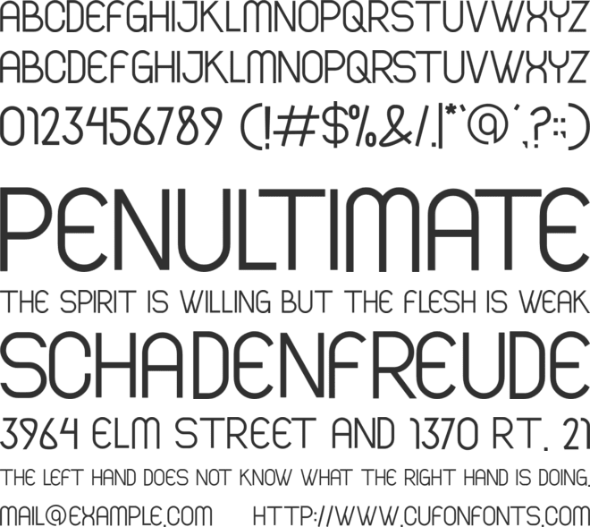 xperage font preview