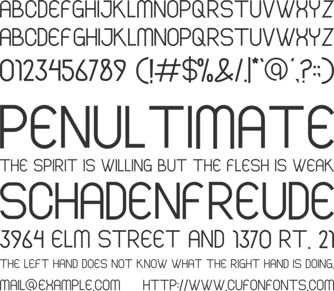 xperage font preview
