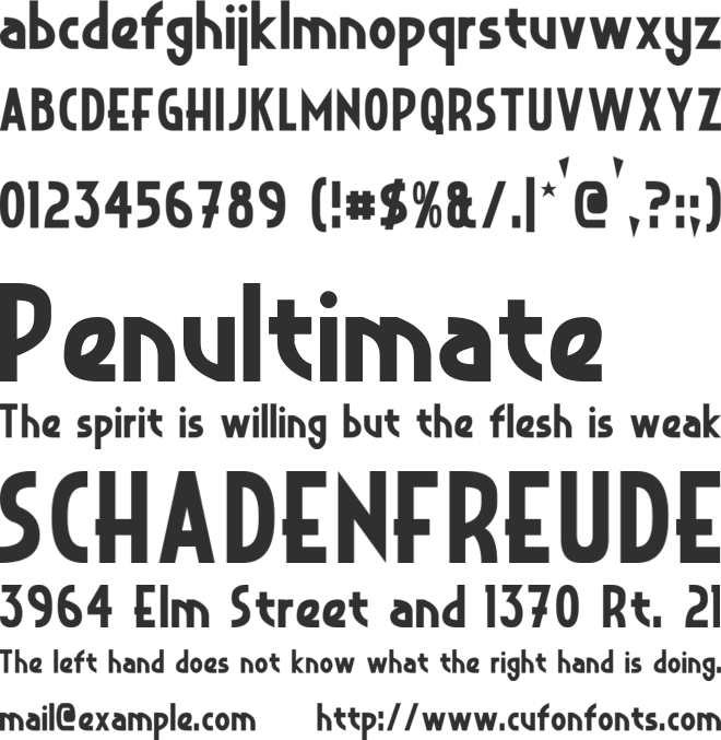 Crystal Deco font preview