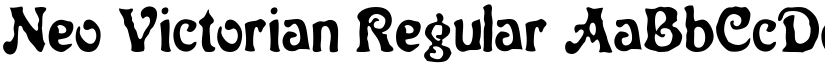 Neo Victorian font download