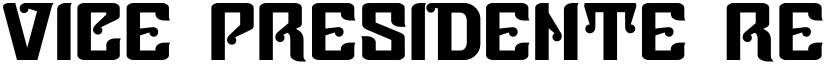 Vice Presidente Regular font