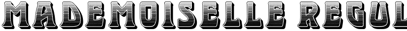 Mademoiselle Regular font