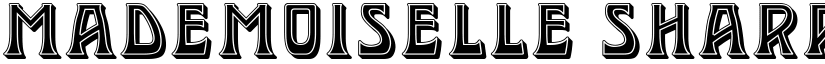 Mademoiselle Sharp Filled Regular font