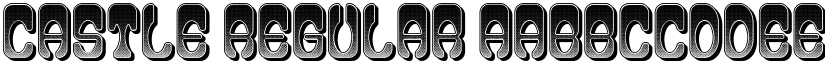 Castle Regular font