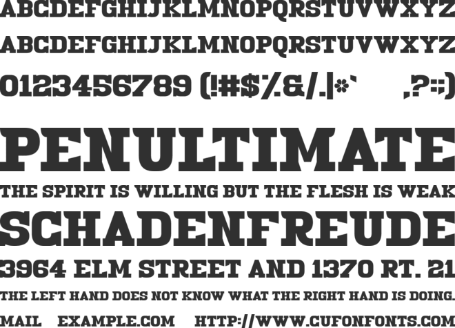 19th Century Renegade font preview