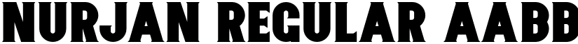 Nurjan Regular font