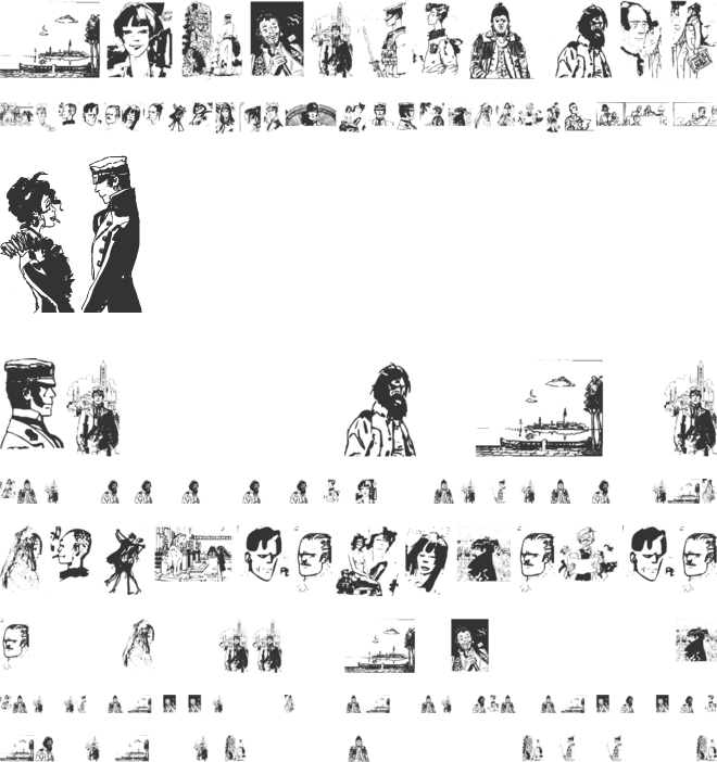 CortoMaltese font preview