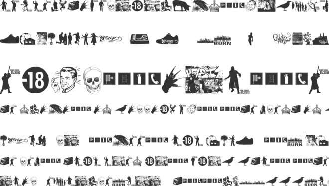 Watch The City Burn font preview