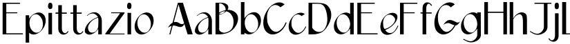 Epittazio font