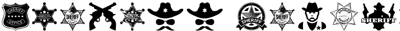 Sheriff Regular font