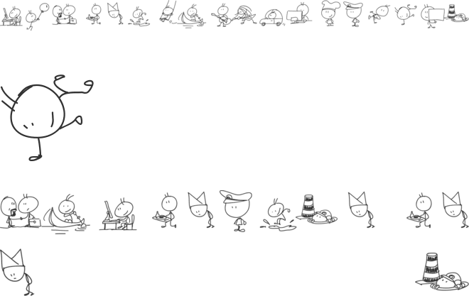 PWToonz font preview