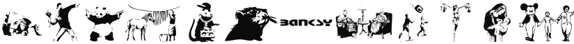 Banksy font download