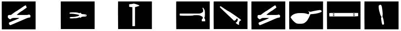 Carpenter Tools Regular font