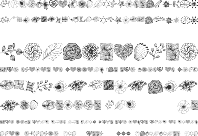 DigiStampsOne font preview