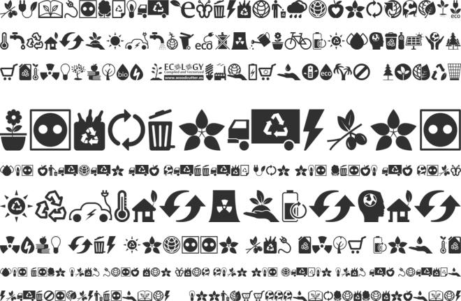 Ecology font preview