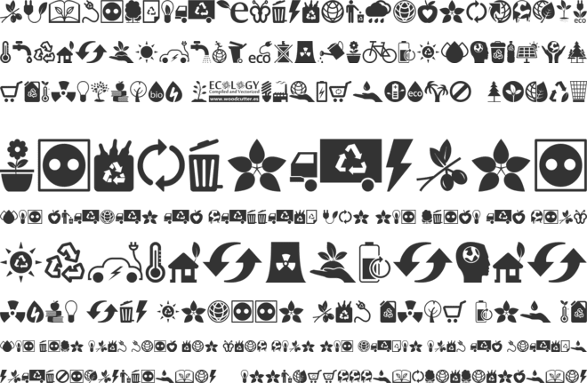 Ecology font preview