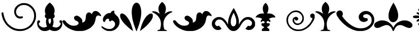 ornaments Regular font
