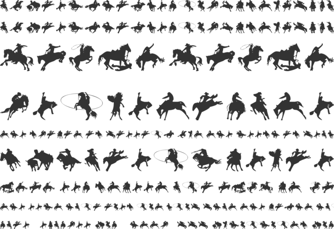 Cowboy font preview
