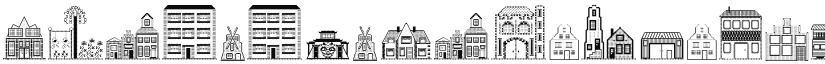 Houses font download