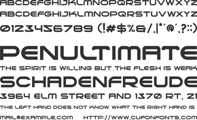 qopro font preview