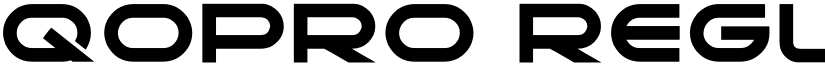 qopro Regular font