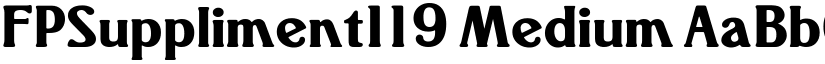 FPSuppliment119 Medium font