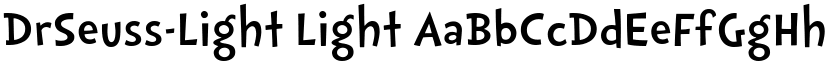 DrSeuss-Light Light font