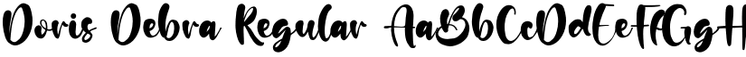 Doris Debra Regular font