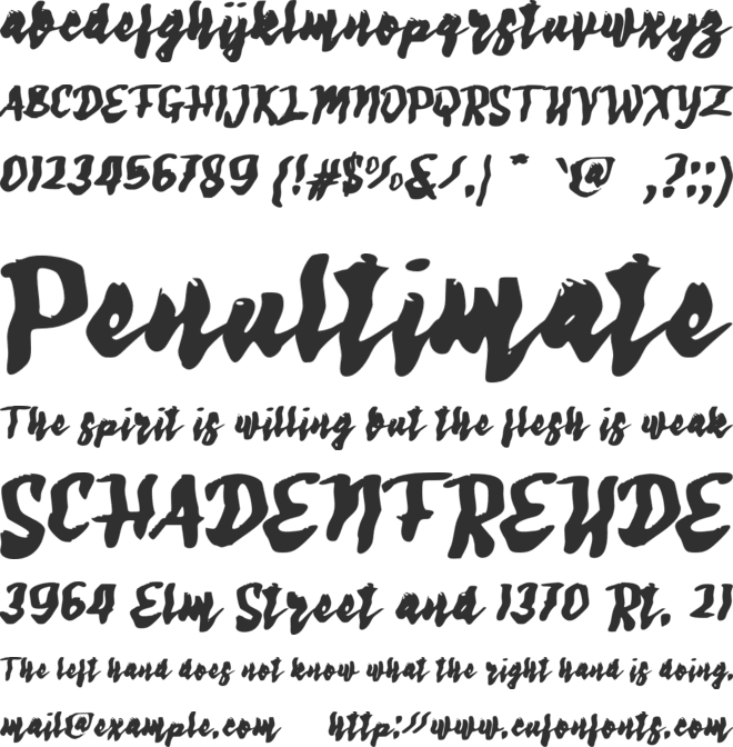 d Dompleng font preview