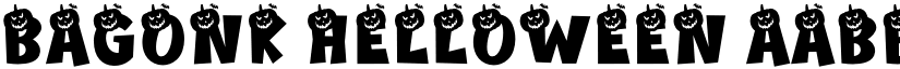 Bagonk Helloween font