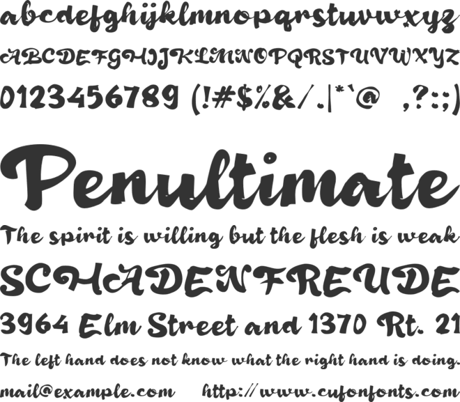 d Dibatik font preview