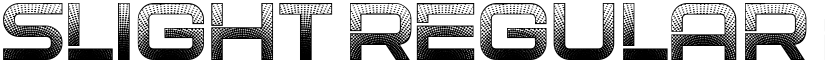 Slight Regular font