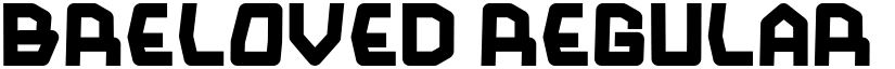 Breloved Regular font