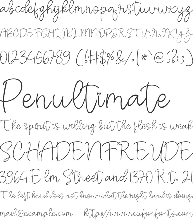 russian roullette font preview