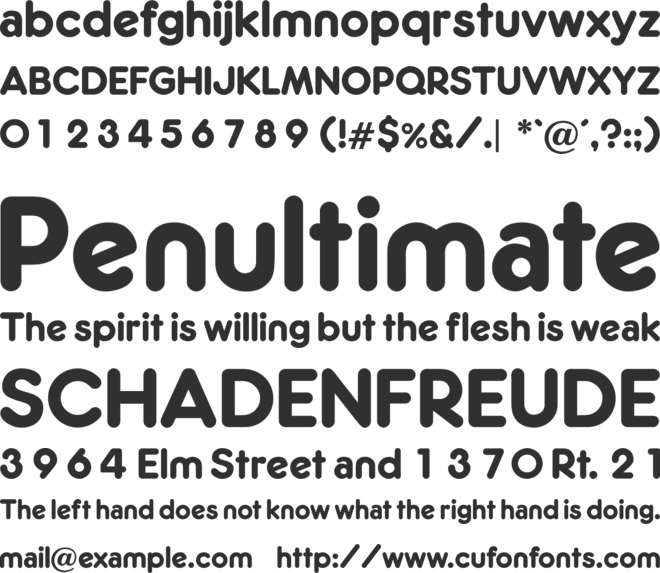 OPTIFrankfurter-Medium font preview