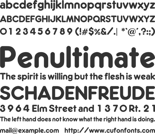 OPTIFrankfurter-Medium font preview