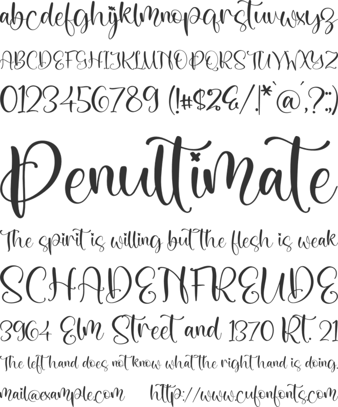 Jasuke Sweet font preview