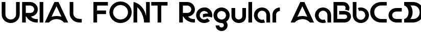 URIAL FONT Regular font