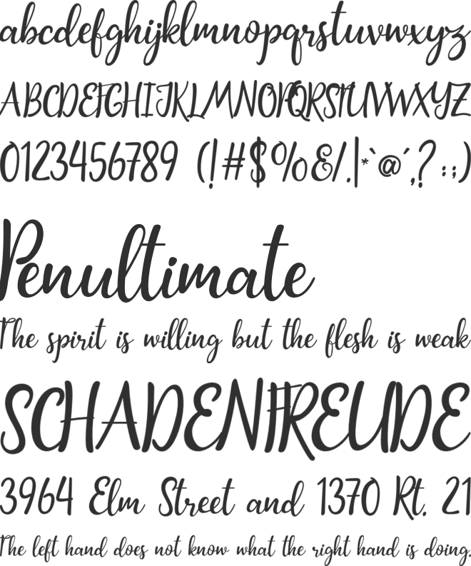 sweet whisper font preview
