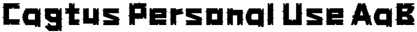 Cagtus font download