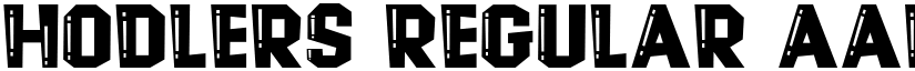 Hodlers Regular font