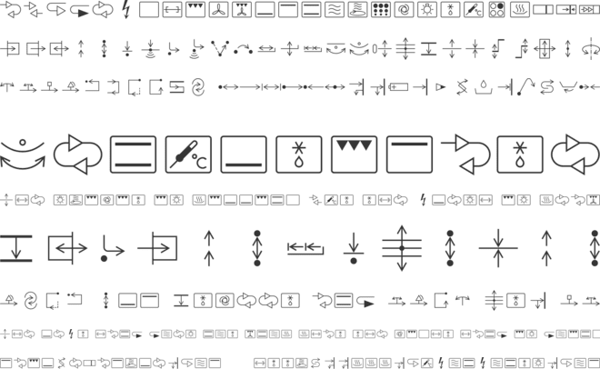 iec5000 font preview